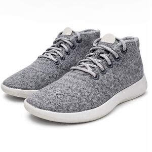 Allbirds Wool Runner-Up Mizzles High Top Sneaker in Gray Size 8